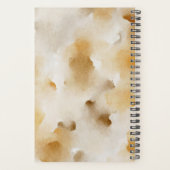 Aquarelle Automne Jaune & Blanc Cadre Floral (Dos)