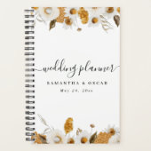 Aquarelle Automne Jaune & Blanc Cadre Floral (Devant)