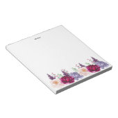 Aquarelle Autonomes Blooms Automne Bloc-notes pers (Incliné)