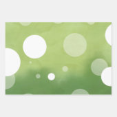 Aquarelle avec points blancs 1 feuilles de papier (Devant 3)