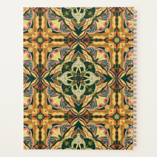 Aquarelle Azulejo Espagnol Carrelage personnalisé (Dos)