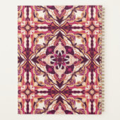 Aquarelle Azulejo Rouge Espagnol Personnalisé (Dos)