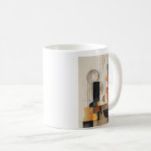 aquarelle bauhaus tasse abstraite (Devant droit)