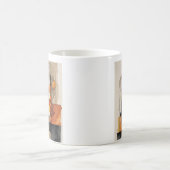 aquarelle bauhaus tasse abstraite (Centre)