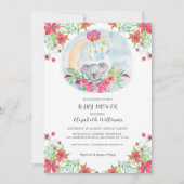 Aquarelle Bébé Koala Avec Invitation Lune (Devant)