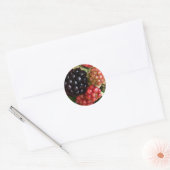 Aquarelle Blackberries - autocollant (Enveloppe)