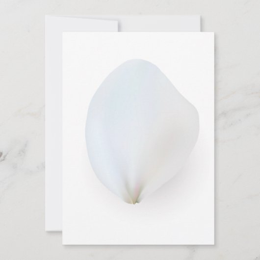 aquarelle blanc fleurs invitations de mariage (Dos)