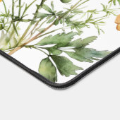 Aquarelle blanche jaune Fleur sauvage cadeau de bu (Coin)