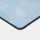 Aquarelle bleu & blanc sur mesure (Coin)