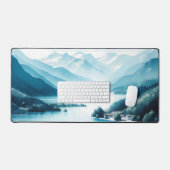 Aquarelle Bleu clair (Clavier et souris)