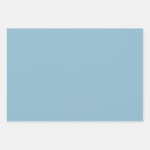 Aquarelle bleu doux OEufs de Pâques Papier d'envel (Devant 2)