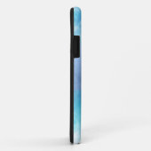 Aquarelle bleu et violet iPhone / coque ipad (Dos/Droite)