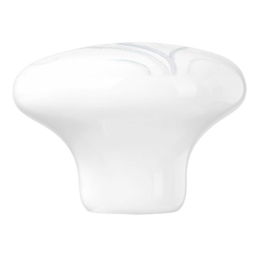 Aquarelle bleu gris fleur sauvage poignée (Côté)