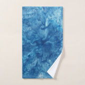 Aquarelle bleue (Serviette à main)