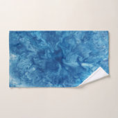 Aquarelle bleue (Serviette à main)