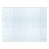 Aquarelle bleue En vichy Baby shower Nappe (Devant (Horizontal))