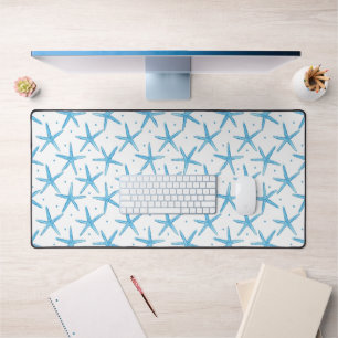 Aquarelle Blue Sea Stars Motif
