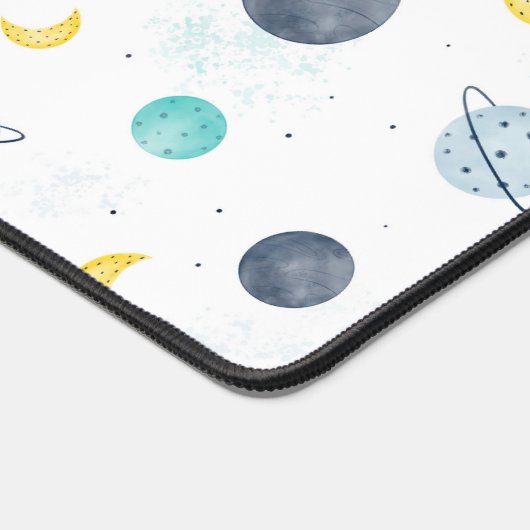 Aquarelle Blue Space Planet Motif (Coin)