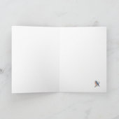 Aquarelle Bluebird Carte de remerciements (Intérieur)