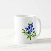 Aquarelle Bluebonnet Mug (Devant droit)