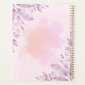 Aquarelle Blush - Conception minimale et féminine (Dos)