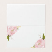 Aquarelle Blush Pink Peonies Floral (Outside Unfolded)