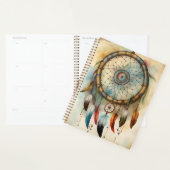 Aquarelle Bohemian Dreamcatcher (Devant avec enveloppe)