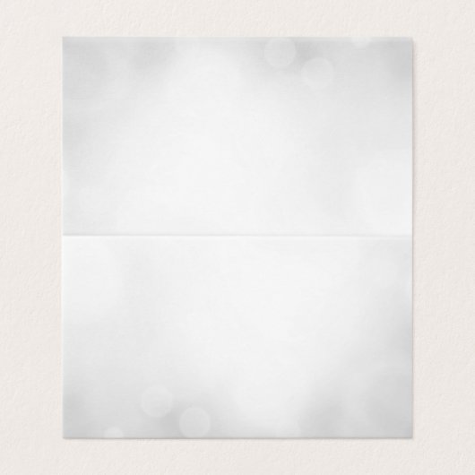 Aquarelle Bokeh - Gris (Outside Unfolded)