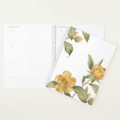 Aquarelle Botanique Floral Planner & Organisateur (Devant avec enveloppe)