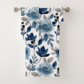 Aquarelle botanique florale de la Marine moderne (En situation)