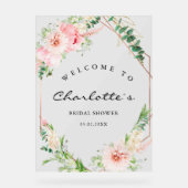 Aquarelle Botanique Printemps Géométrique Mariée  (Recto)