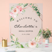 Aquarelle Botanique Printemps Géométrique Mariée  (Mariage)