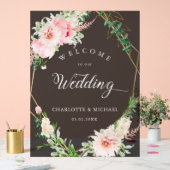 Aquarelle Botanique Ressort Mariage géométrique (Mariage)