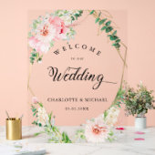 Aquarelle Botanique Ressort Mariage géométrique (Mariage)