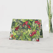 Aquarelle botanique traditionnelle moderne vacance (Dos)