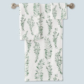 Aquarelle botanique Verdure Feuille