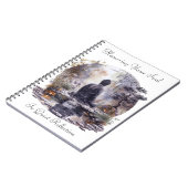 Aquarelle Bouddha Honor Spiral Carnet photo (Côté gauche)