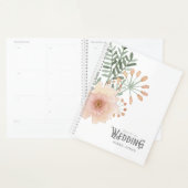 Aquarelle Bouquet Mariage Blush ID654 (Devant avec enveloppe)
