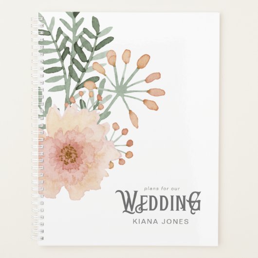 Aquarelle Bouquet Mariage Blush ID654 (Devant)
