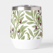 Aquarelle Branche de Laurier Vert Sage Botanique (Avant)