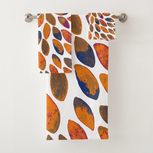 Aquarelle brosse traits - effet rouillé (En situation)