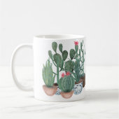 Aquarelle cactus. mug (Gauche)