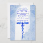 Aquarelle Caduceus Invitation (Devant)