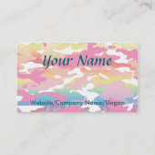 AQUARELLE CAMO - CARTE DE VISITE (Dos)