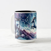 Aquarelle Capricorne Mug (Devant gauche)