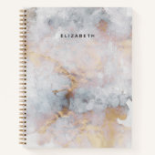 Aquarelle Carnet Abstrait (Devant)