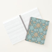 Aquarelle Carnet Crochet Turquoise de 8,5 po x 11  (Intérieur)