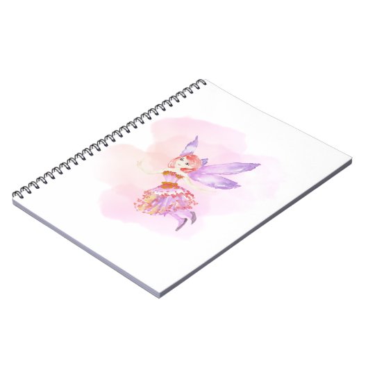 Aquarelle Carnet Fairy (Côté gauche)