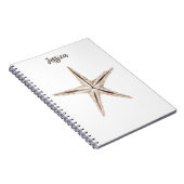 Aquarelle Carnet Starfish (Côté Droit)