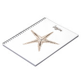 Aquarelle Carnet Starfish (Côté gauche)